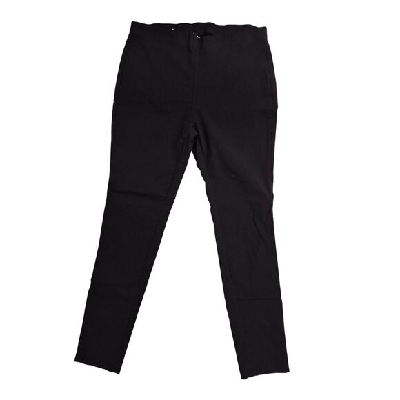Michael Kors Viscose Blend Black Skinny Pants Sz XL - Picture 6 of 6